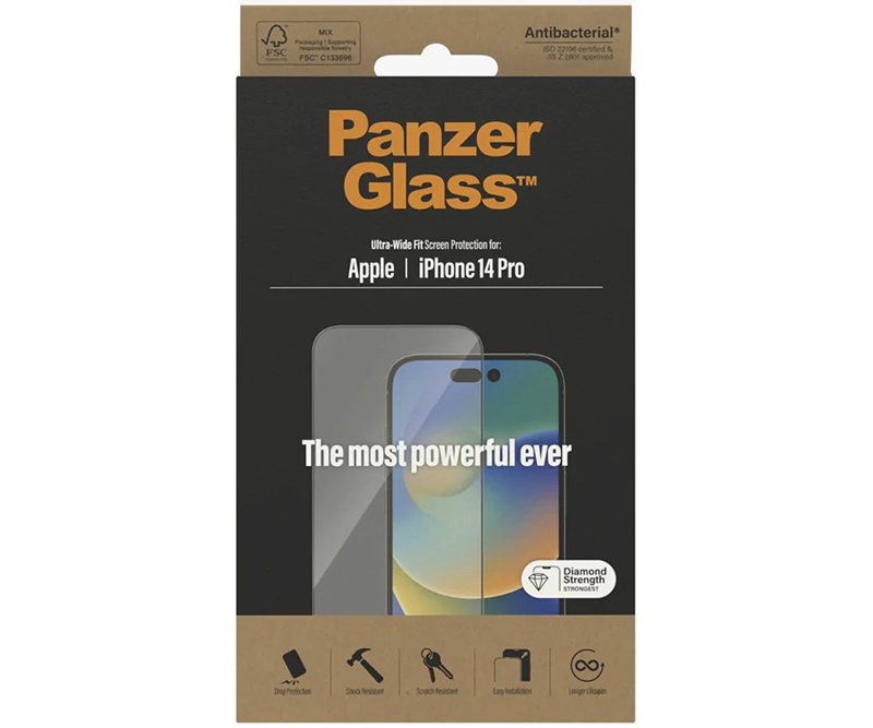 PanzerGlass Apple iPhone 14 Pro Ultra-wide Fit
